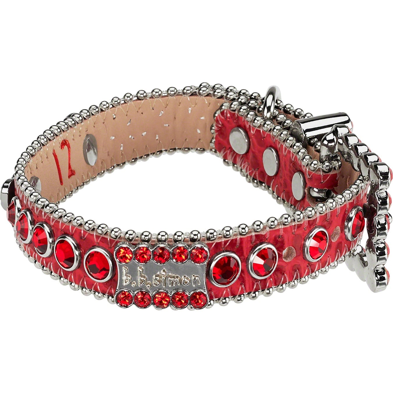Supreme®/B.B. Simon® Studded Dog Collar view 5